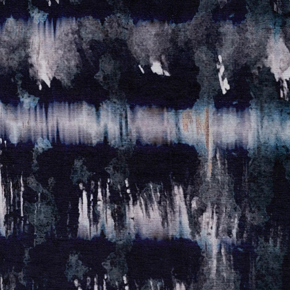 Soft Washable Blue Abstract Rug - Storm - Image 8
