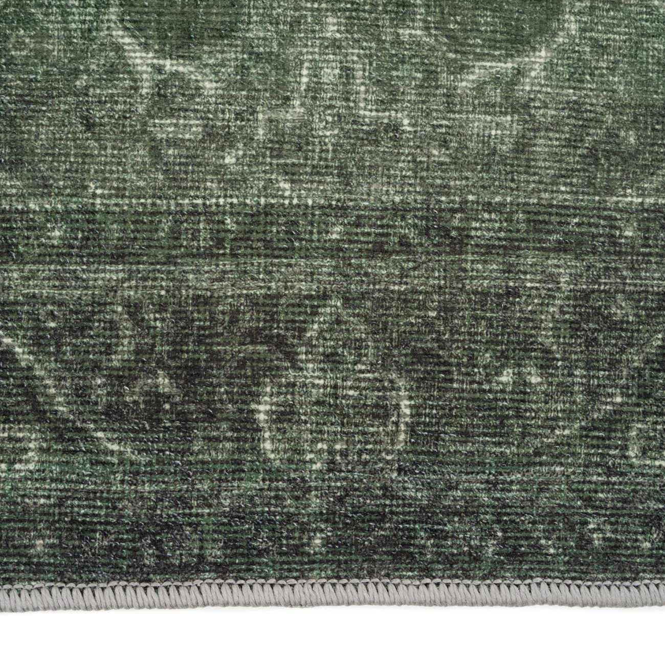 Soft Washable Green Medallion Rug - Maisie - Image 12