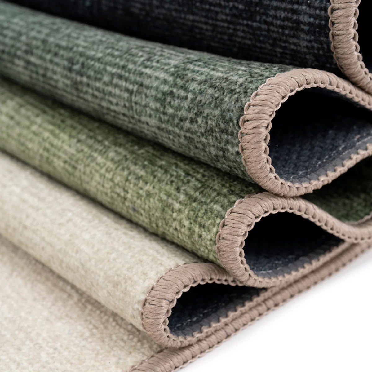 Soft Washable Green Ombre Runner - Gem - Image 5