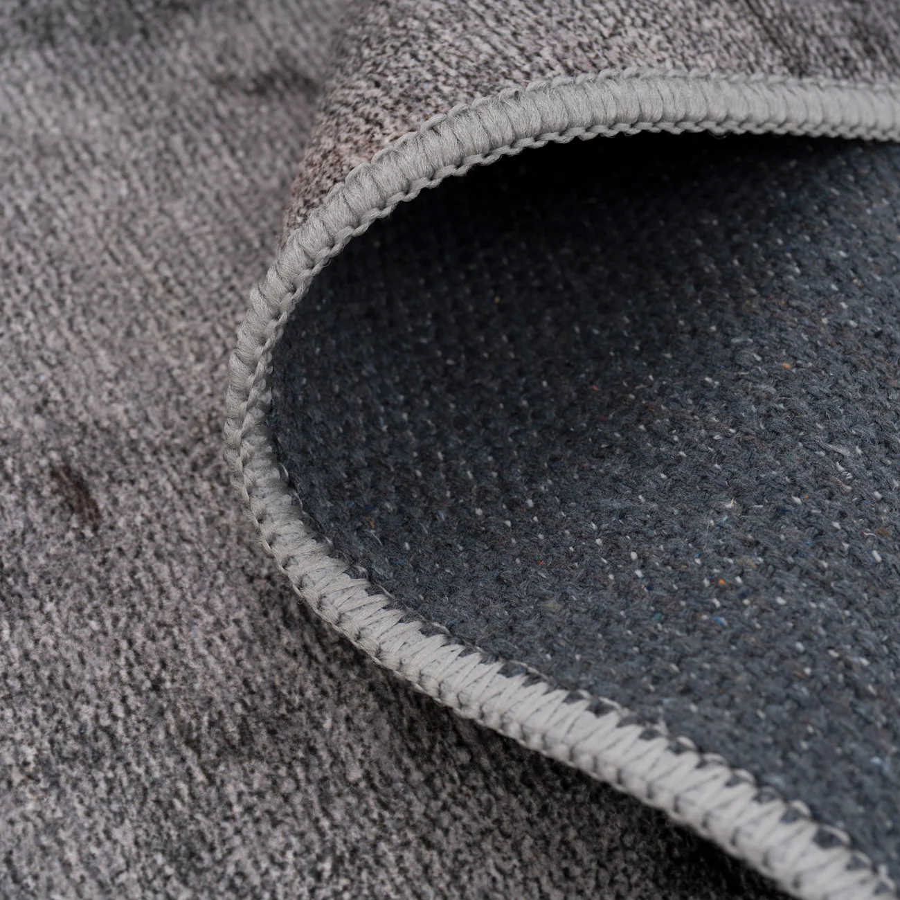 Soft Washable Grey Abstract Rug - Dara - Image 11