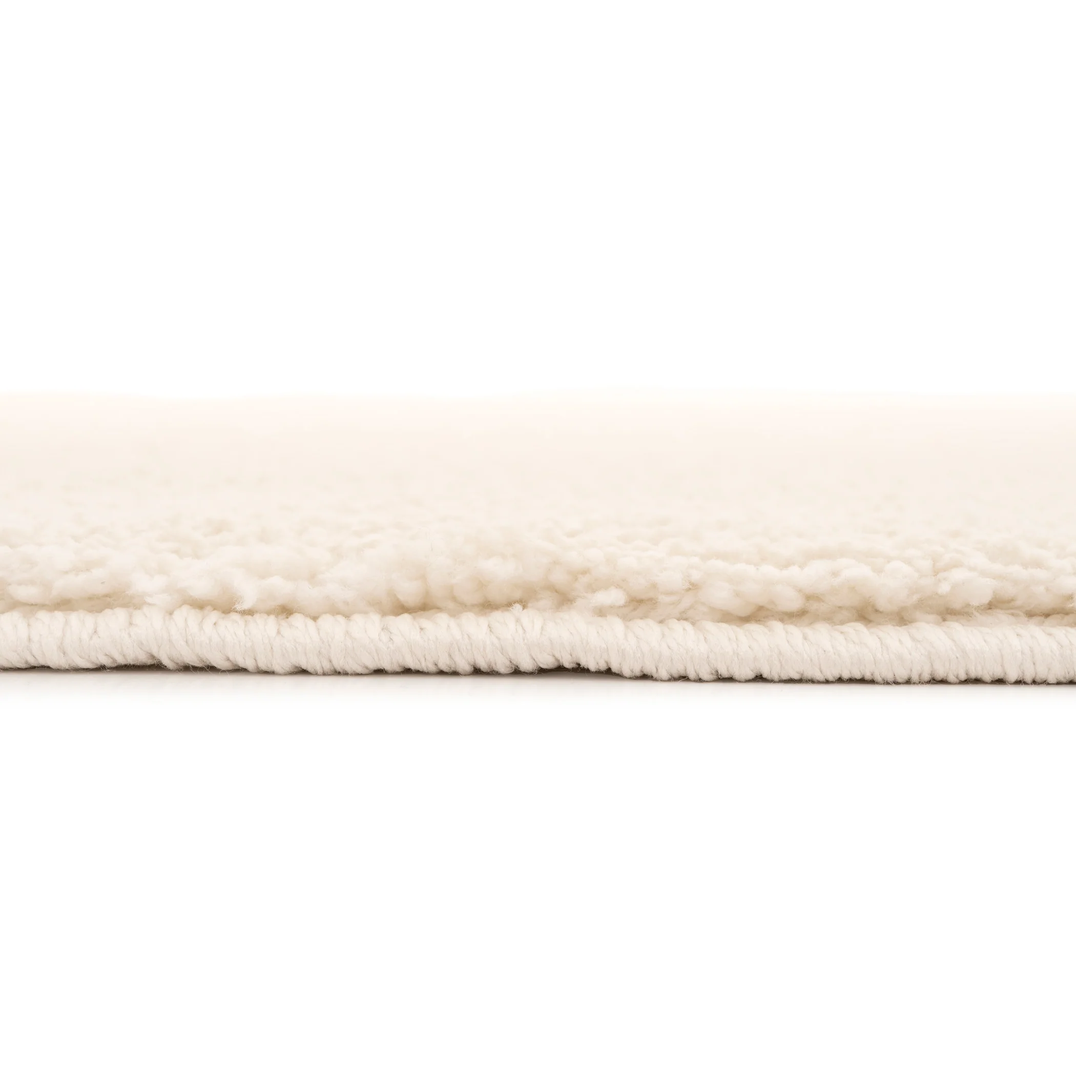 Soft Washable Light Cream Shaggy Rug - Image 10