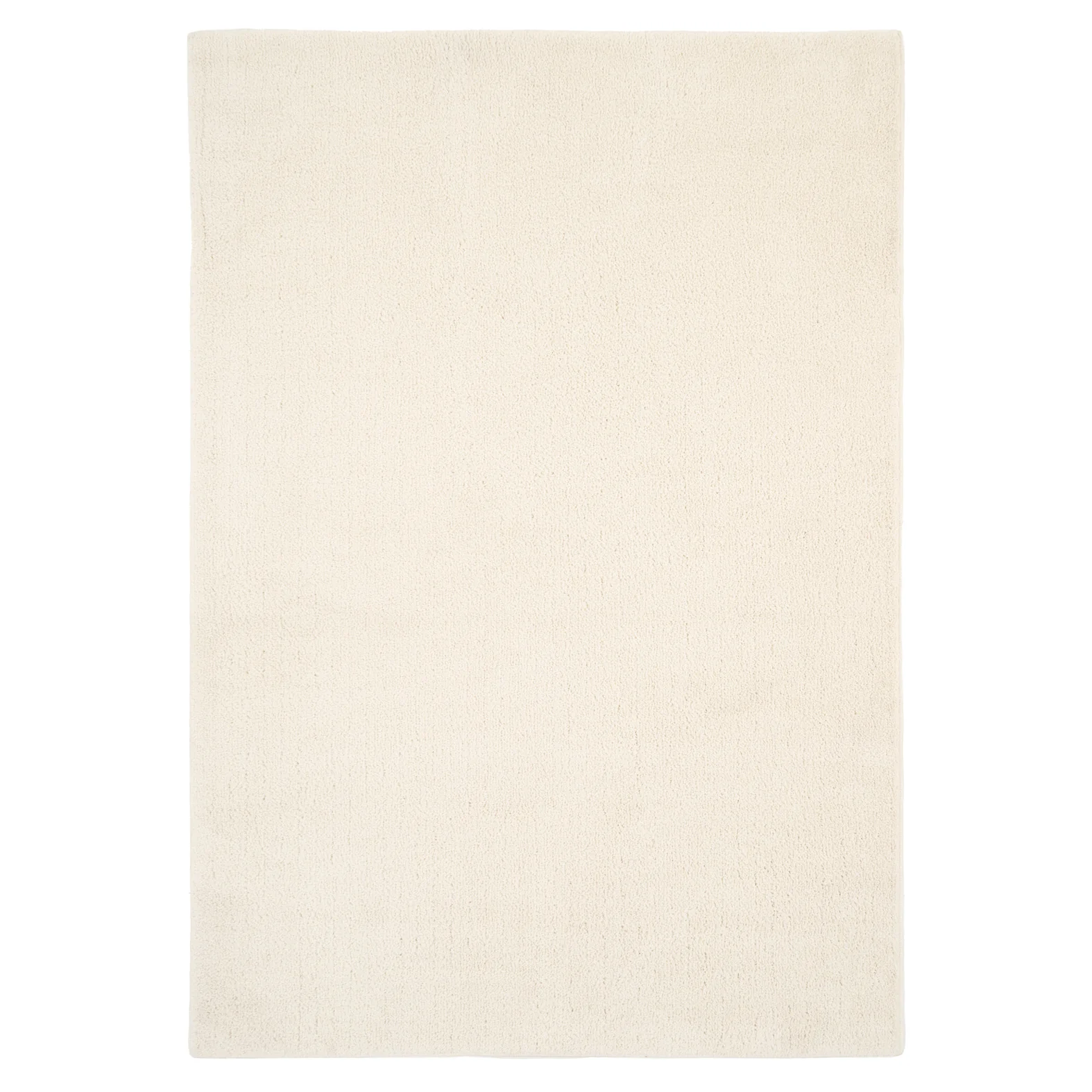 Soft Washable Light Cream Shaggy Rug - Image 7