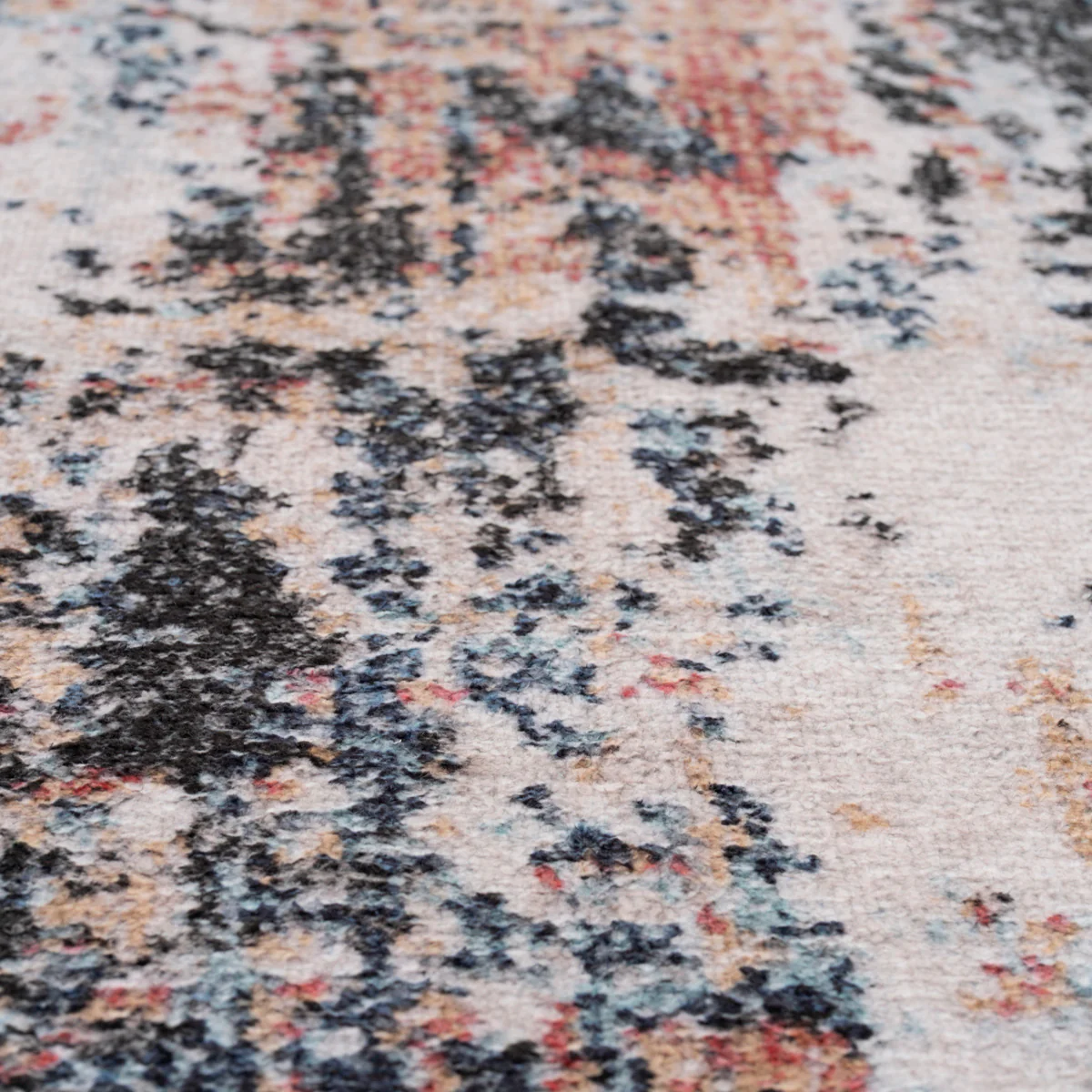 Soft Washable Multicolour Abstract Rug - Pierre - Image 8