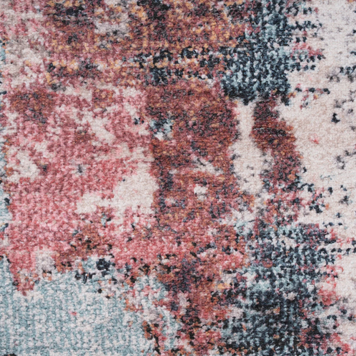 Soft Washable Multicolour Blush Runner - Rosa - Image 3