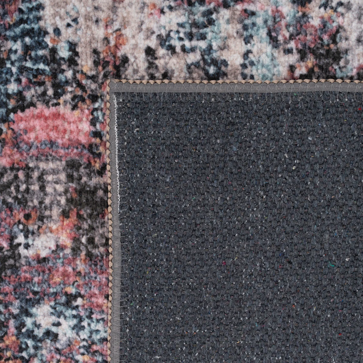 Soft Washable Multicolour Blush Runner - Rosa - Image 5