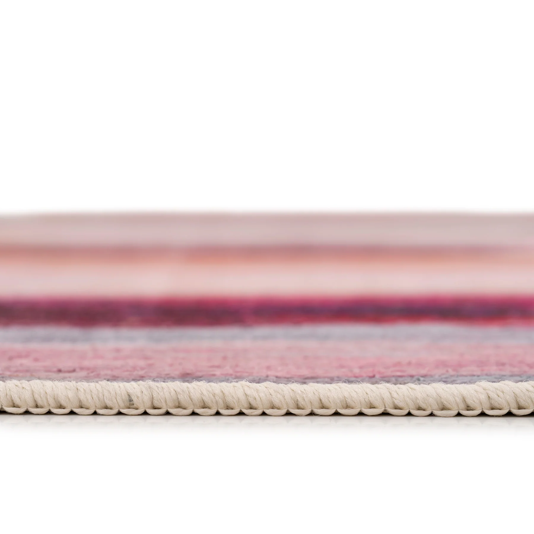 Soft Washable Pink Modern Art Rug - Festival - Image 6