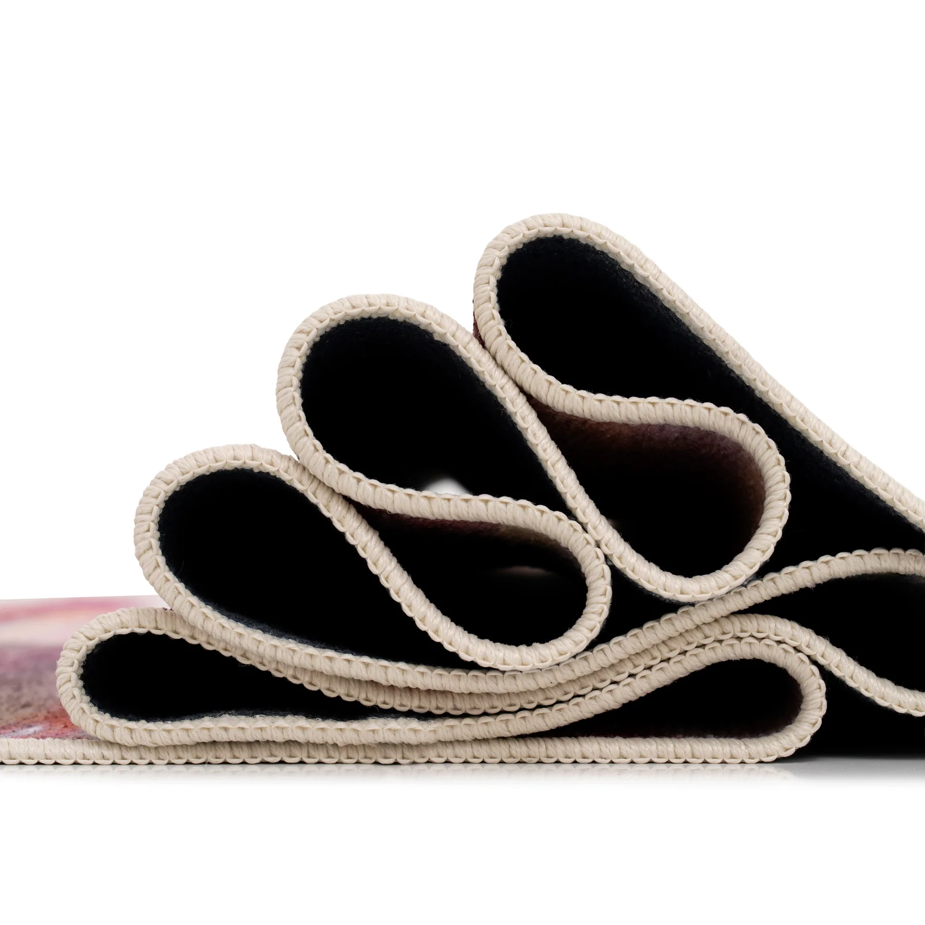 Soft Washable Pink Modern Art Rug - Festival - Image 9