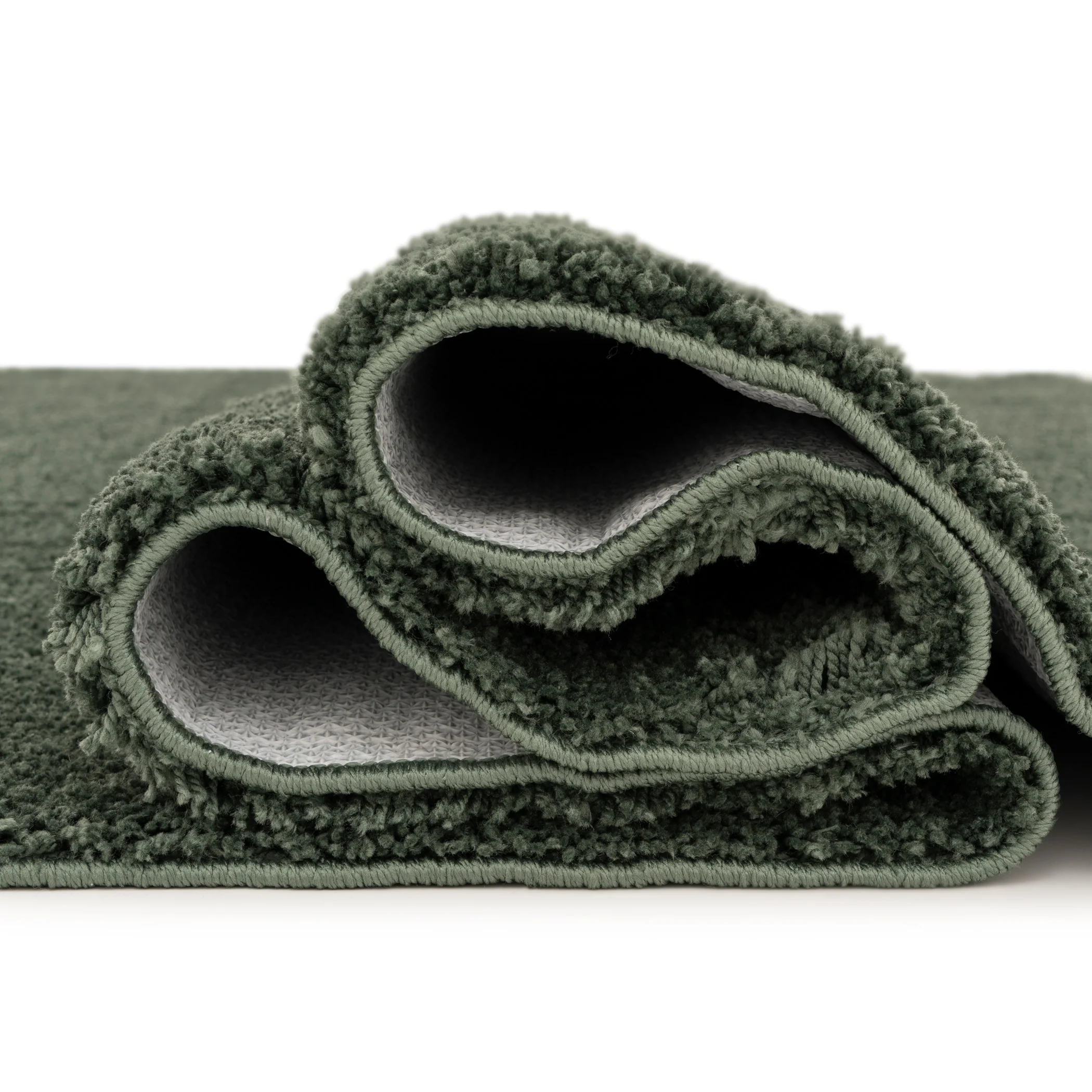 Soft Washable Green Shaggy Rug - Image 7