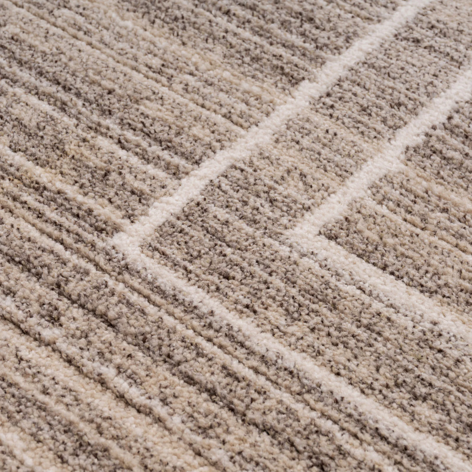 Subtle Beige Border Living Room Rug - Manon - Image 7