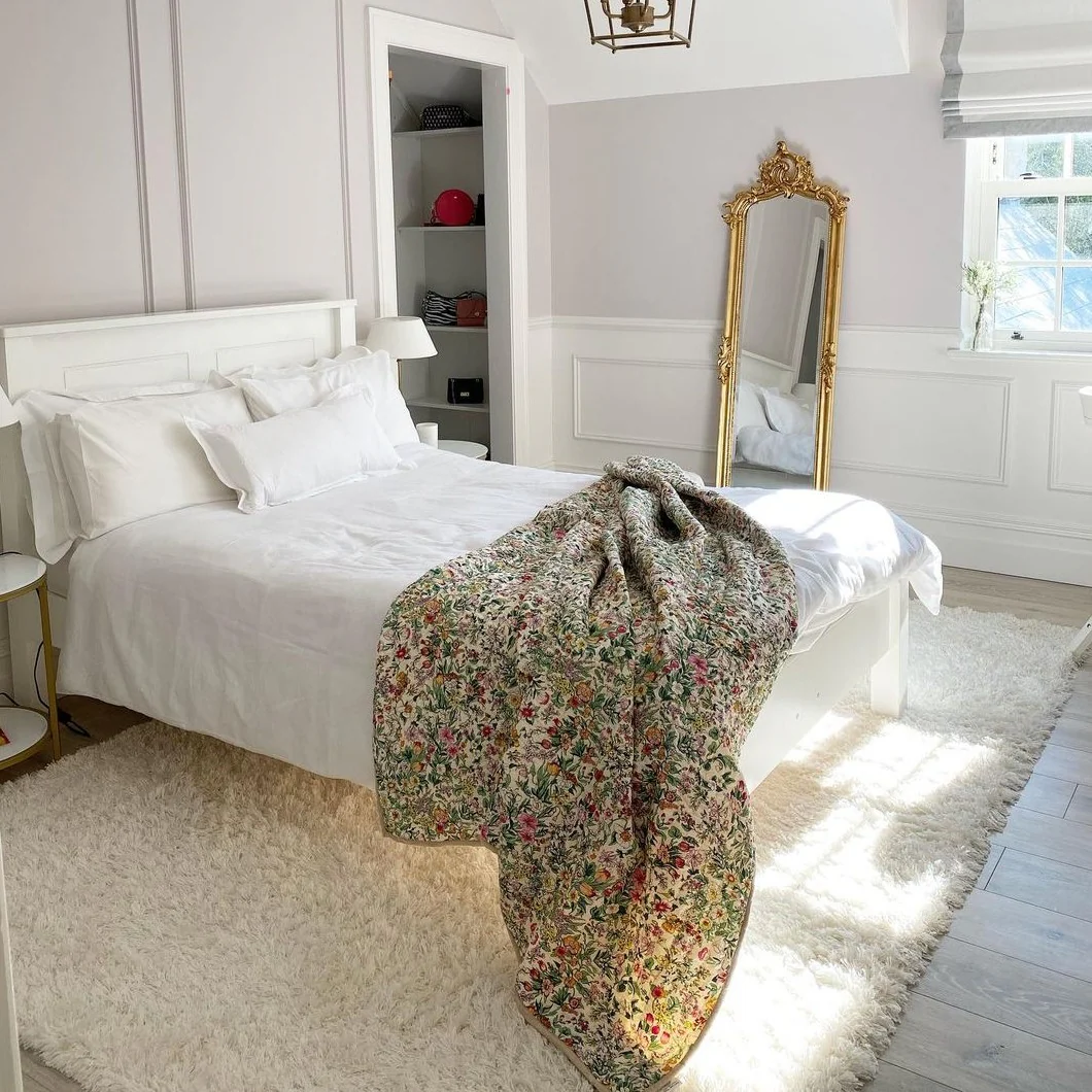 Soft Everyday Cream White Shaggy Rug - Image 3