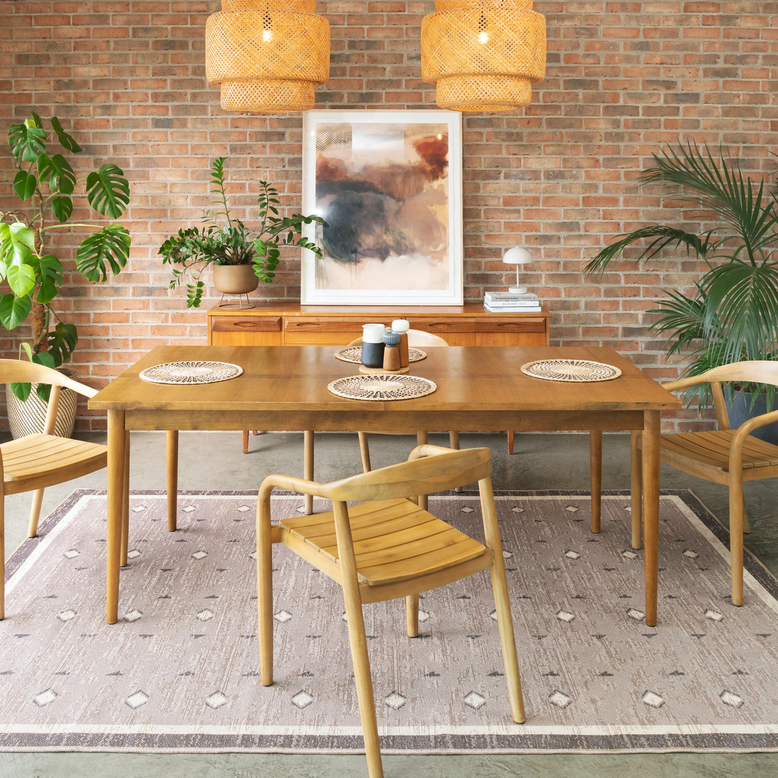 Washable Beige Berber Jute Style Rug - Lula - Image 3