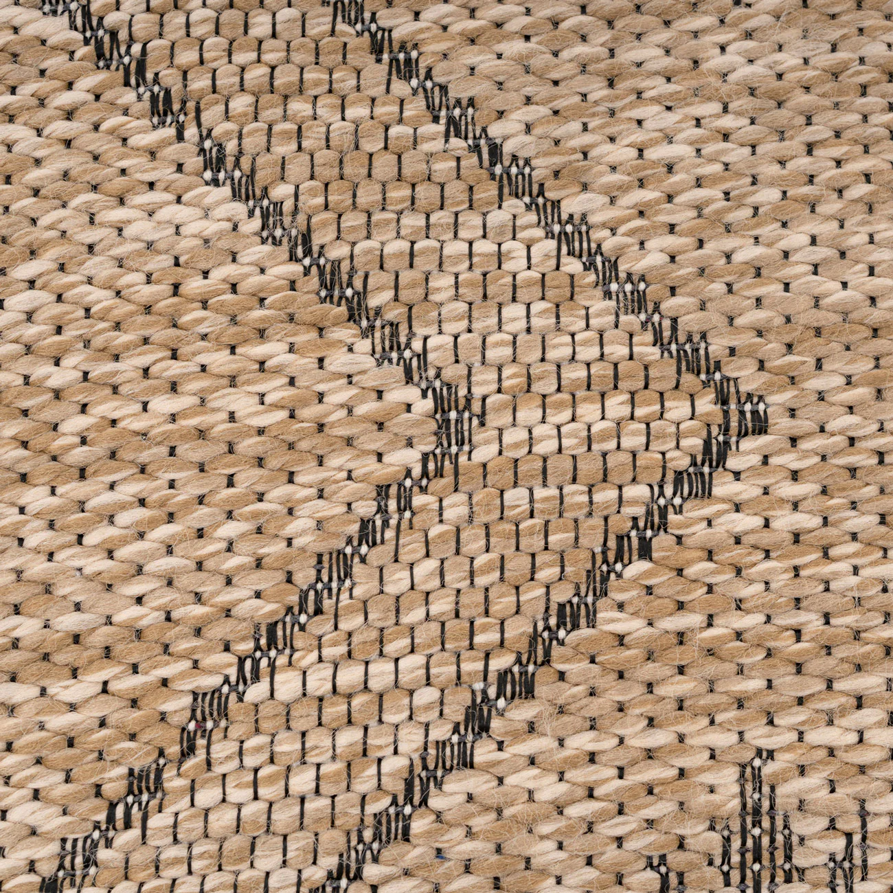 Washable Beige Berber Jute Style Runner - Alva - Image 4