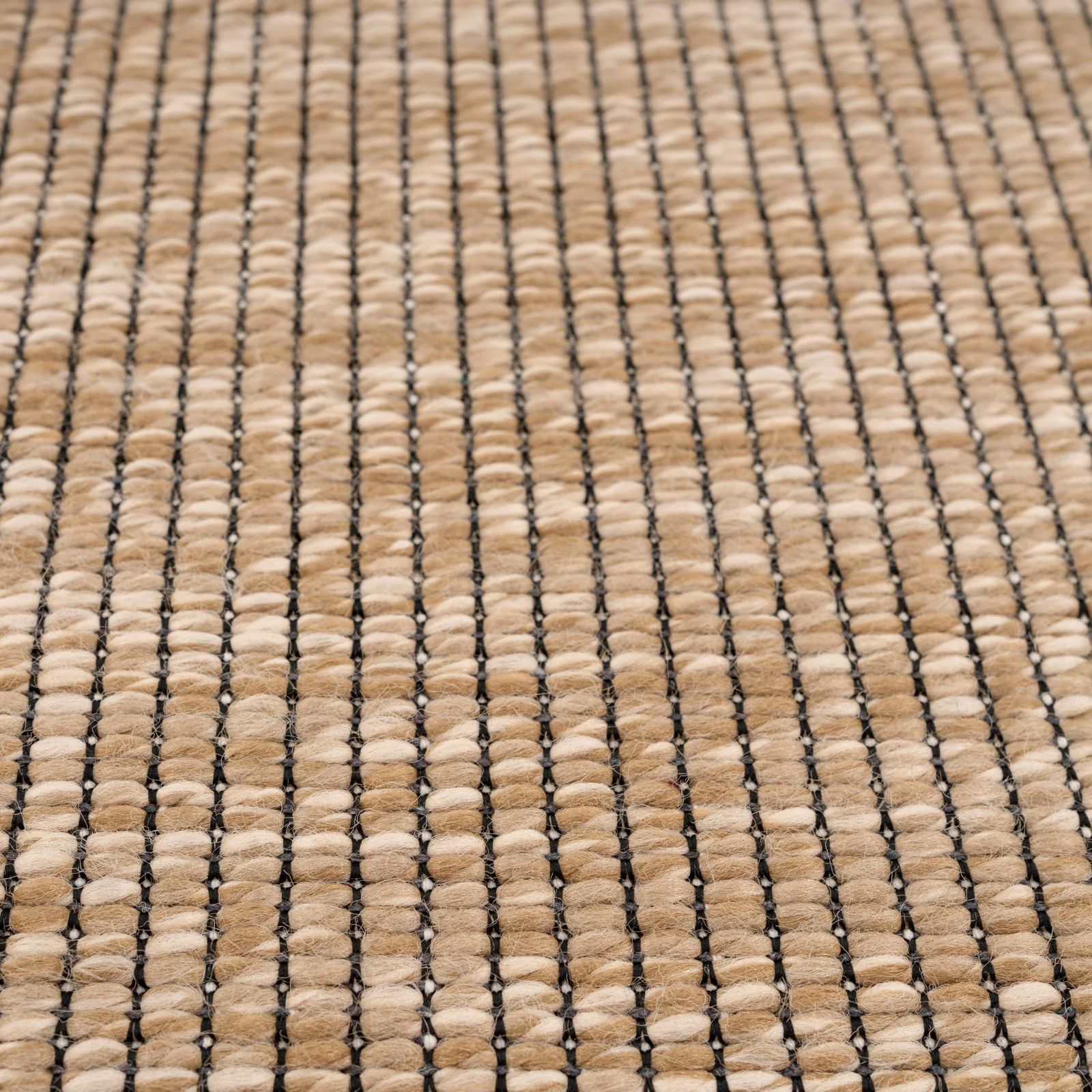 Washable Beige Border Jute Style Runner - Rayna - Image 5
