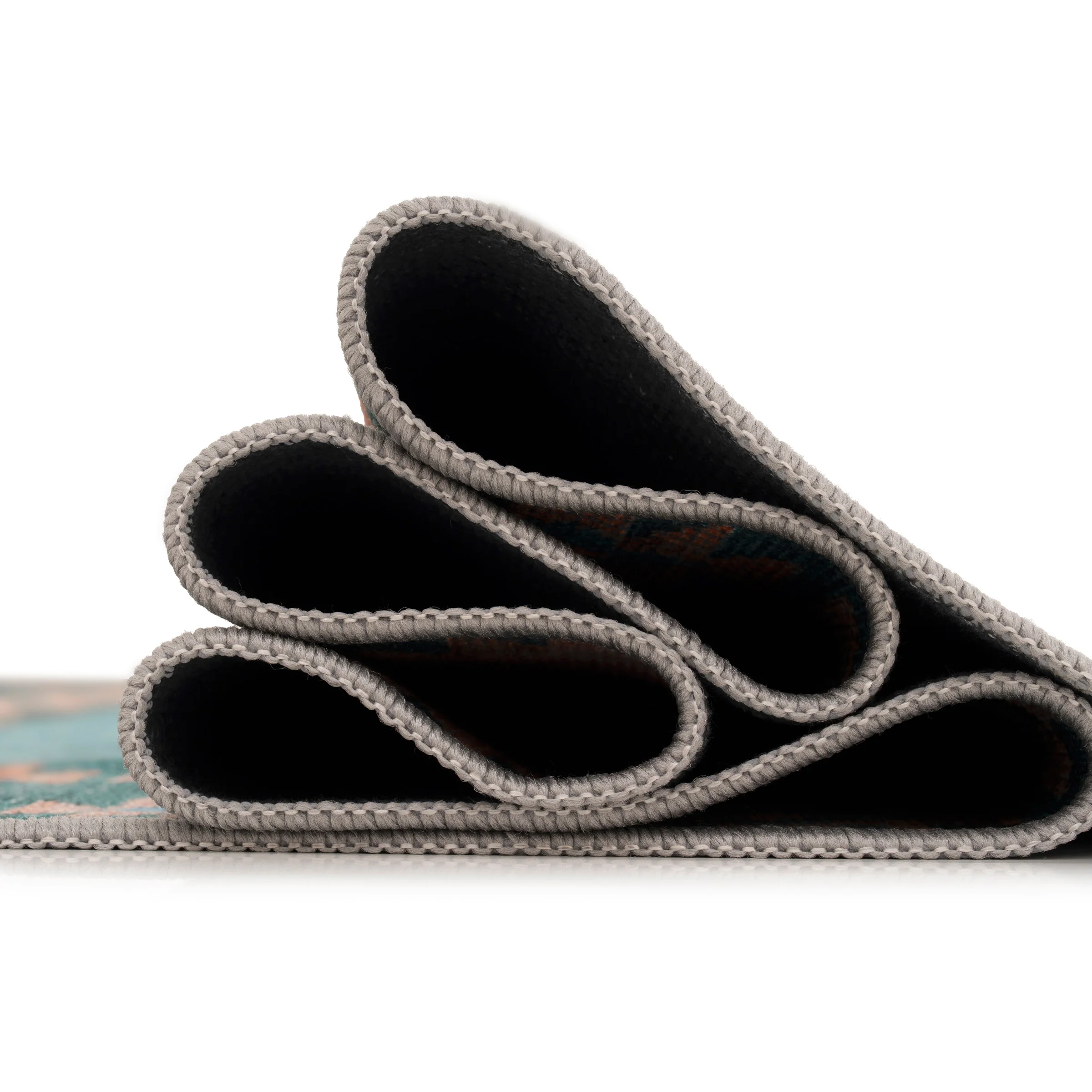 Washable Blue Berber Style Rug - Yasmine - Image 9