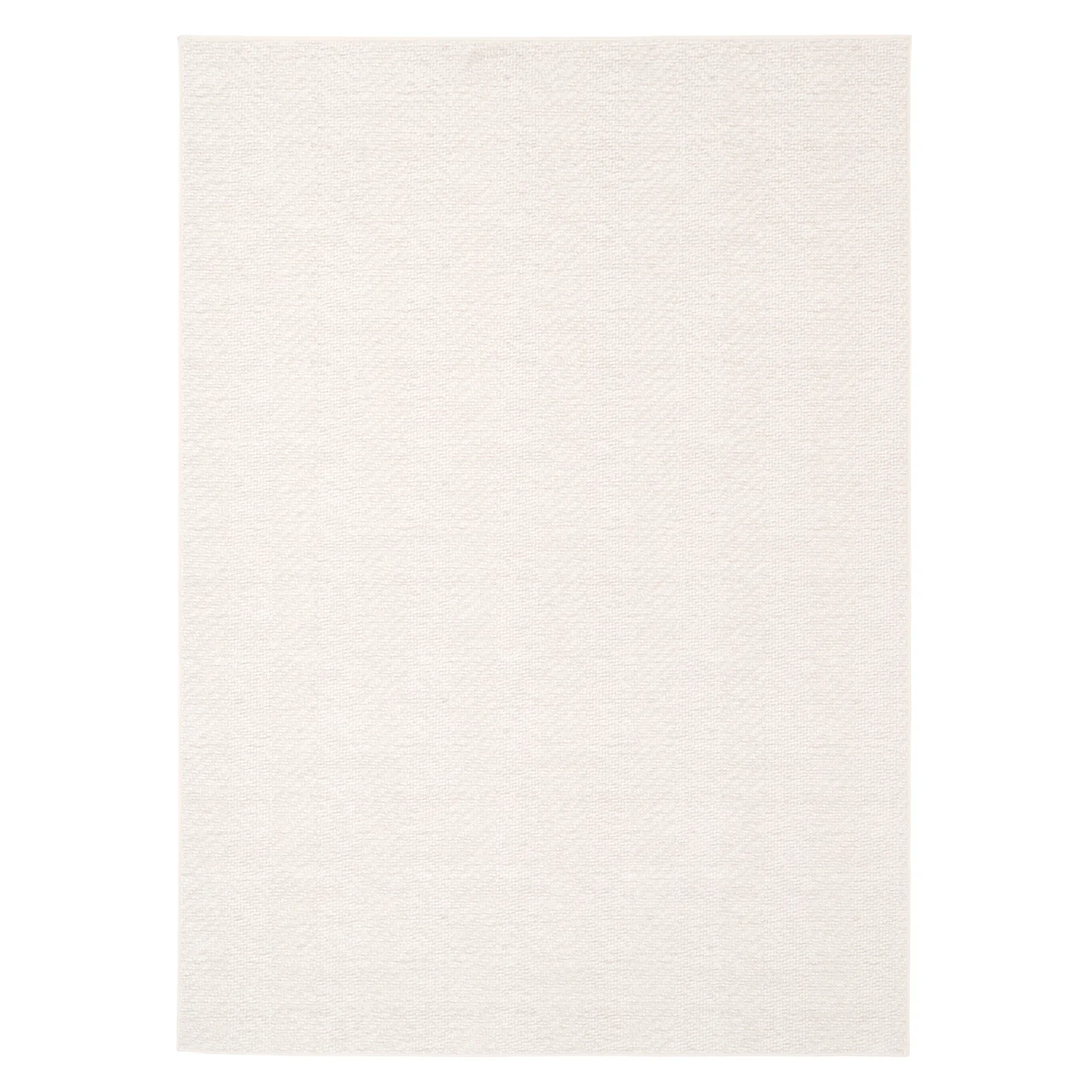 Washable Bobbled Beige Chevron Rug - Kate - Image 8