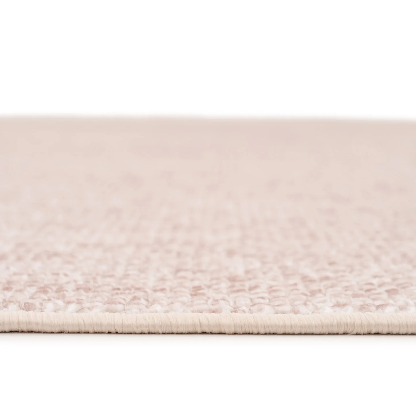 Washable Bobbled Beige Chic Rug - Lucy - Image 9