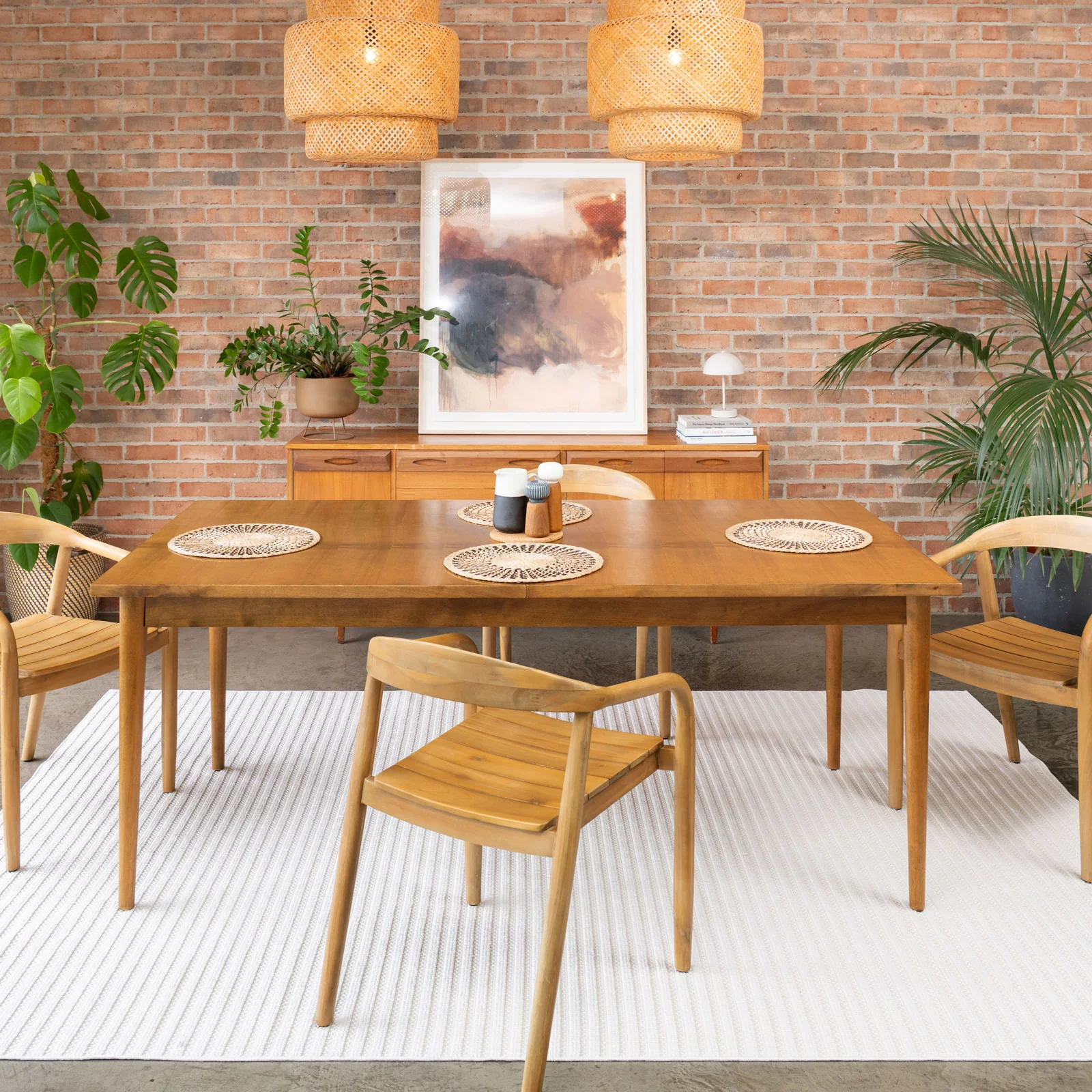 Washable Bobbled Cream Scandi Rug - Olivia - Image 3