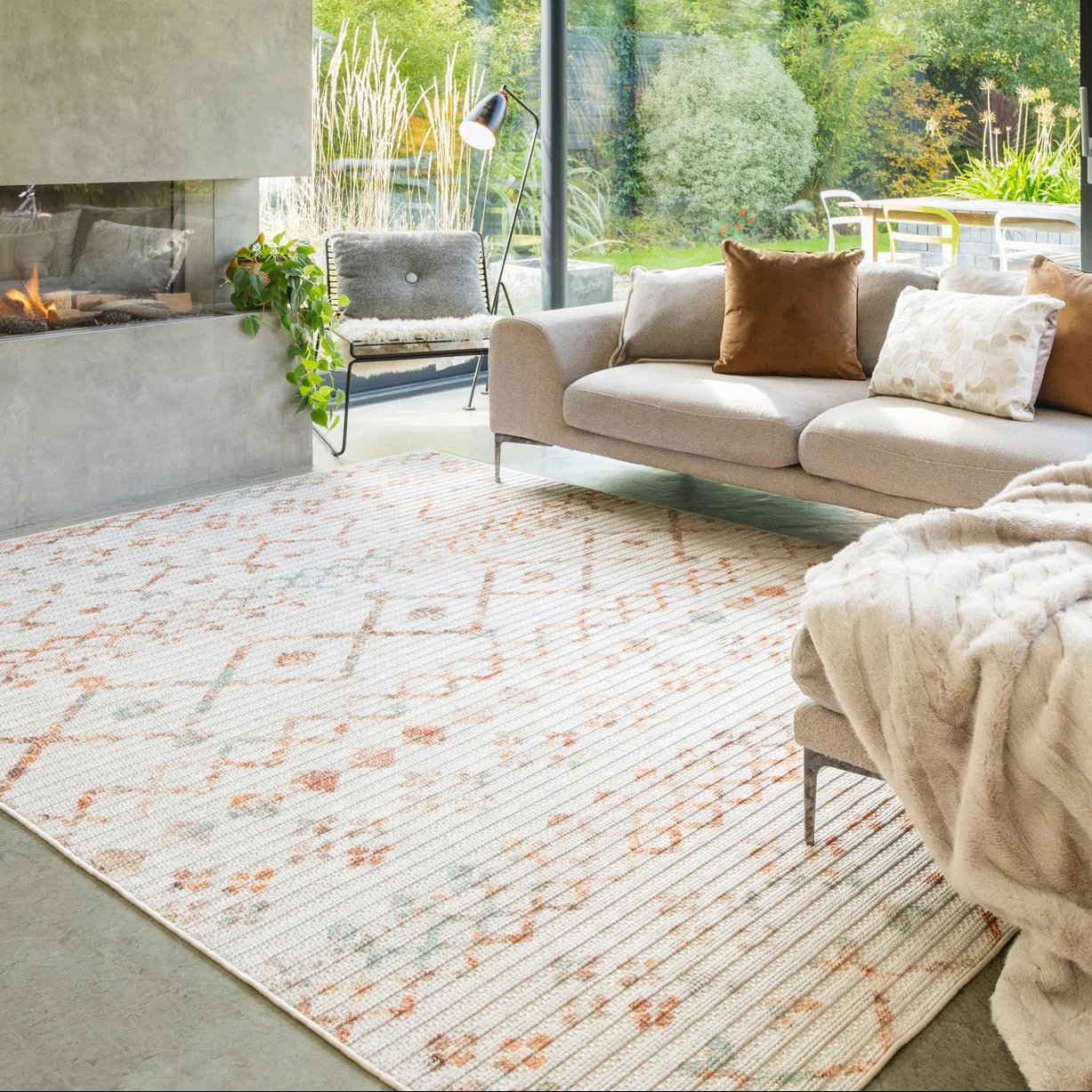 Washable Bobbled Terra Berber Rug - Grace - Image 6