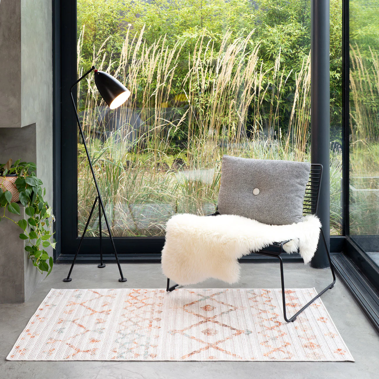 Washable Bobbled Terra Berber Rug - Grace - Image 7