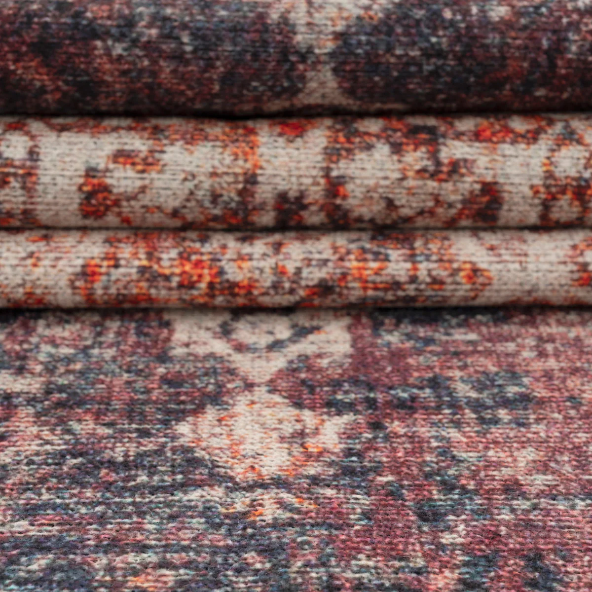 Washable Boho Distressed Runner - Opal - Image 5