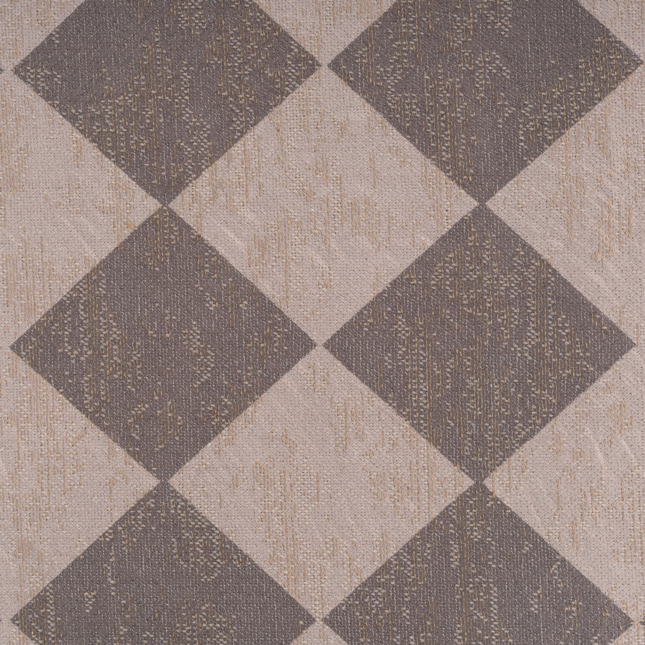 Washable Brown Harlequin Jute Style Runner - Suki - Image 3