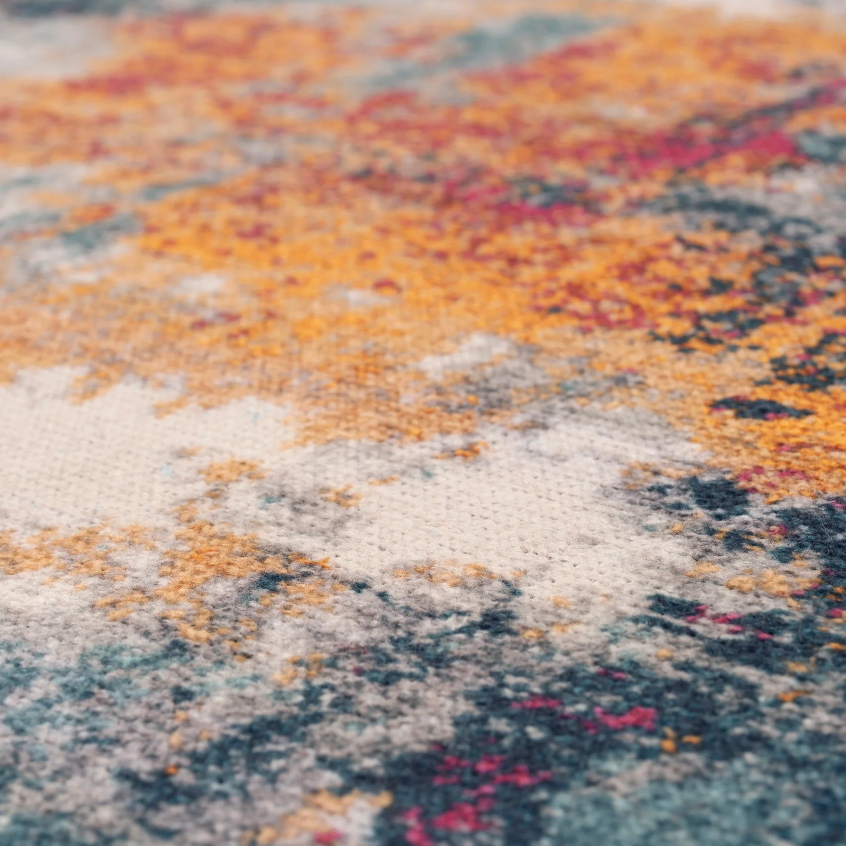 Washable Colourful Abstract Rug - Nova - Image 5