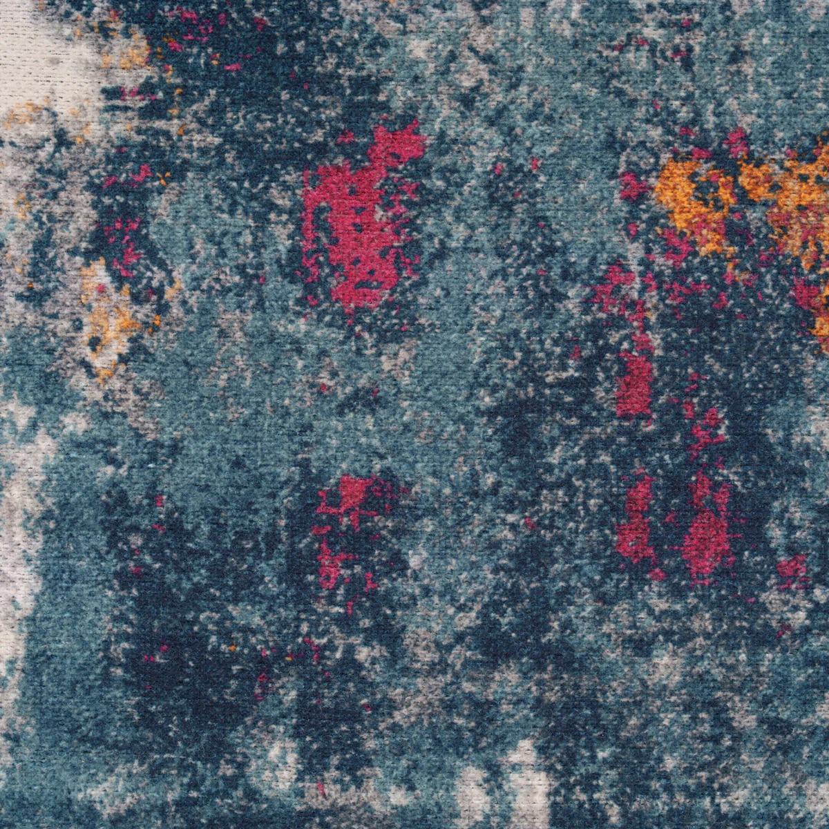 Washable Colourful Abstract Rug - Nova - Image 6