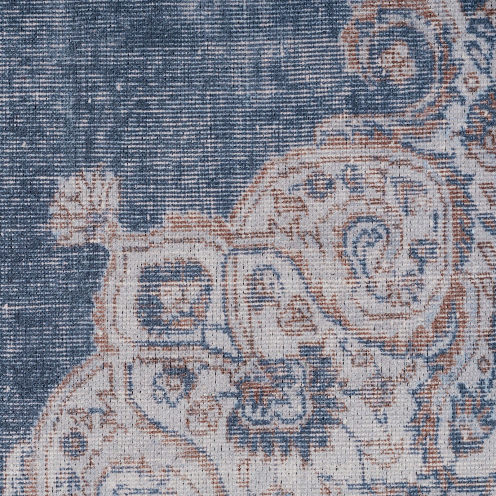 Flatwoven Washable Denim Blue Runner - Ballina - Image 5