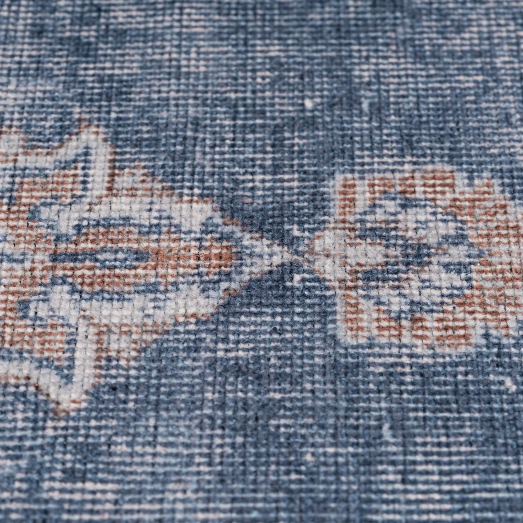 Flatwoven Washable Denim Blue Runner - Ballina - Image 7