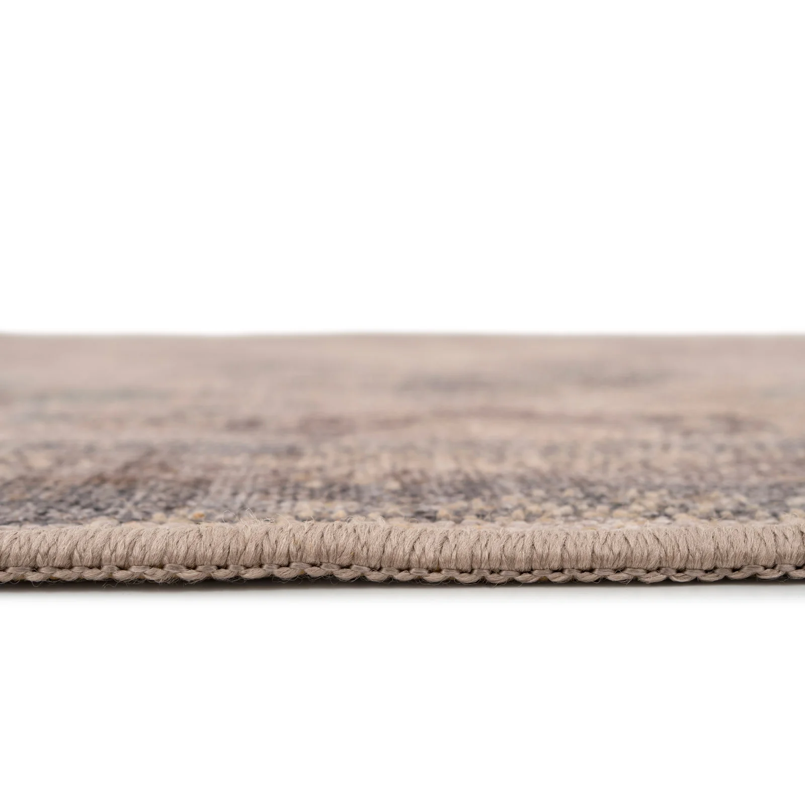 Washable Greige Blue Jute Style Rug - Ruah - Image 8
