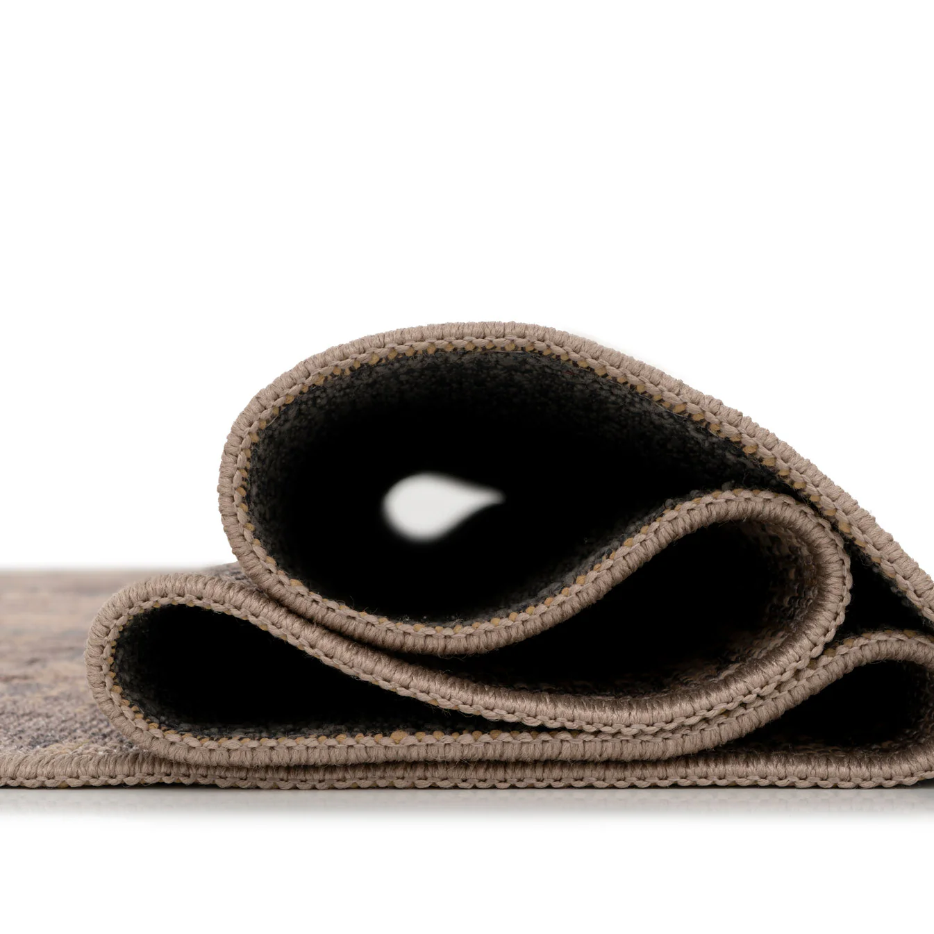 Washable Greige Blue Jute Style Runner - Ruah - Image 6