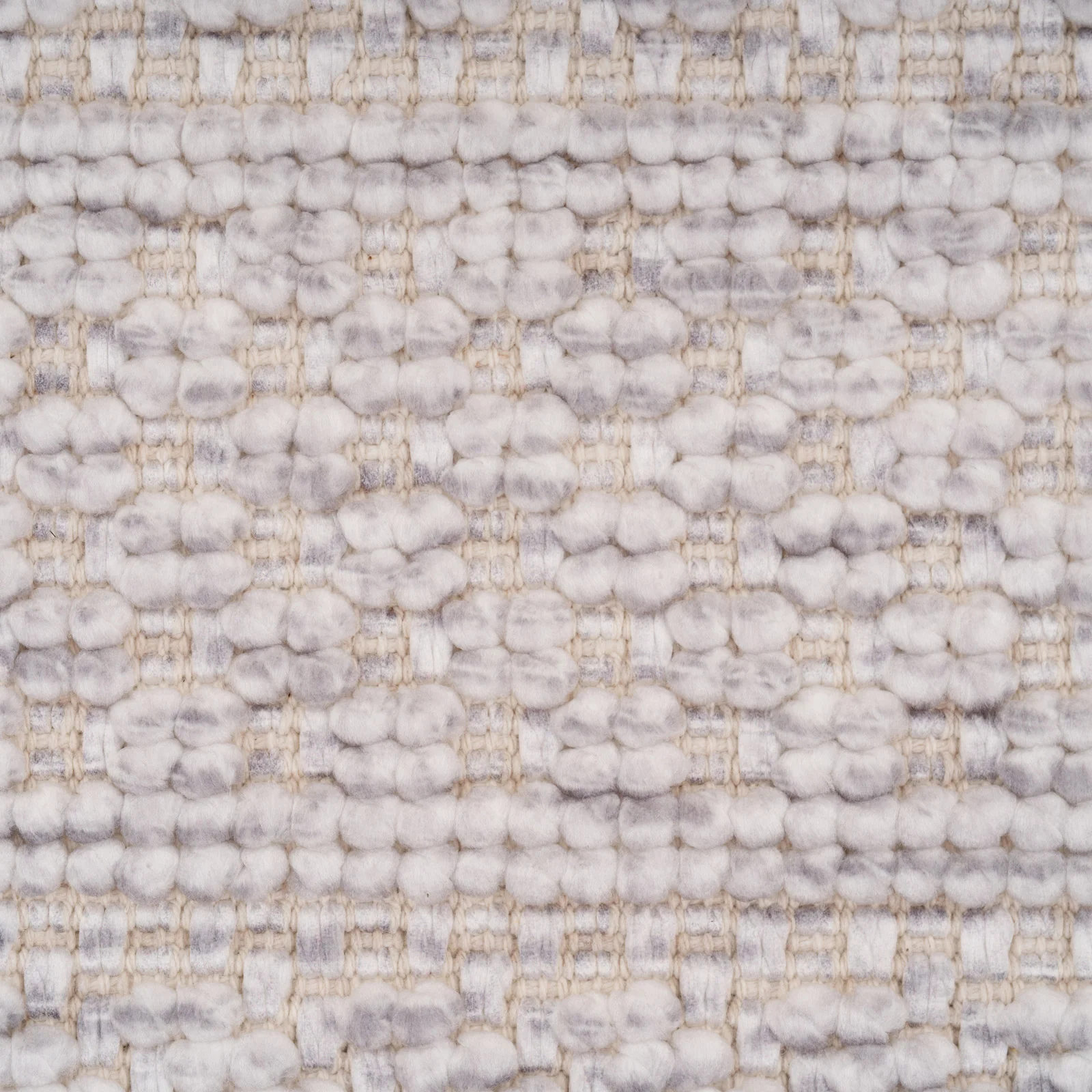 Washable Grey Bobbled Scandi Runner - Evie - Image 4