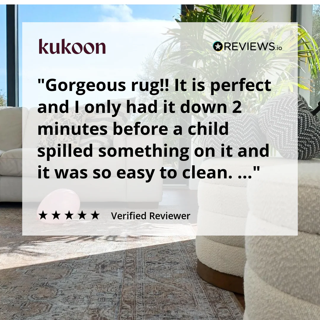 Flatwoven Washable Traditional Distressed Beige Rug - Zoe - Image 12