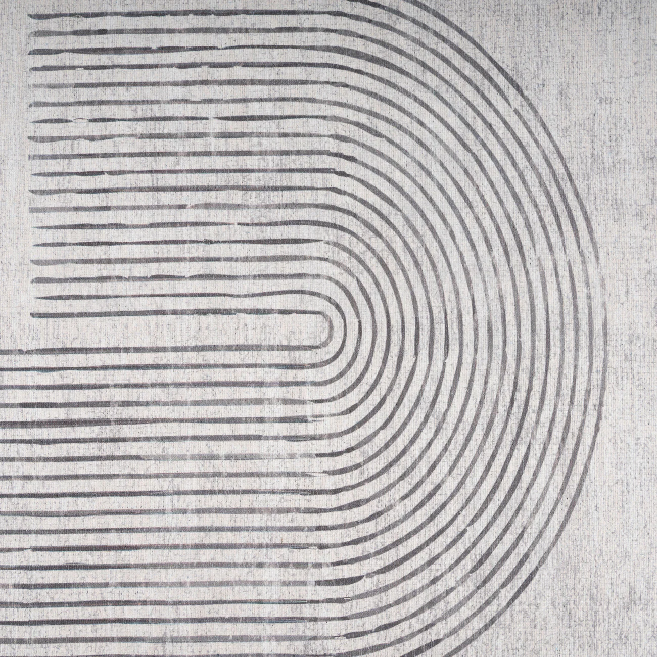 Washable Modern Wabi-Sabi Rug - Orb - Image 10