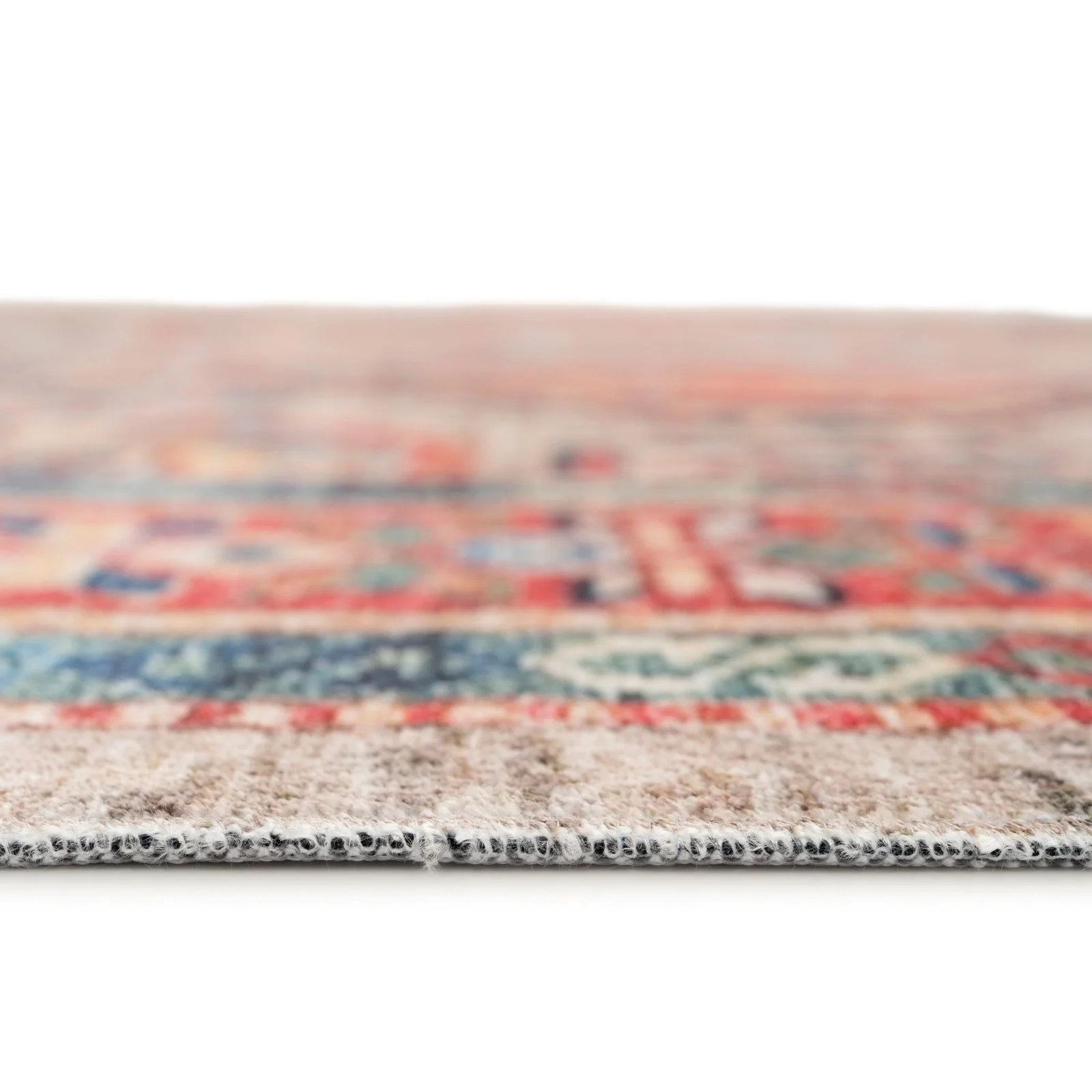 Washable Multicolour Persian Style Rug - Rani - Image 6