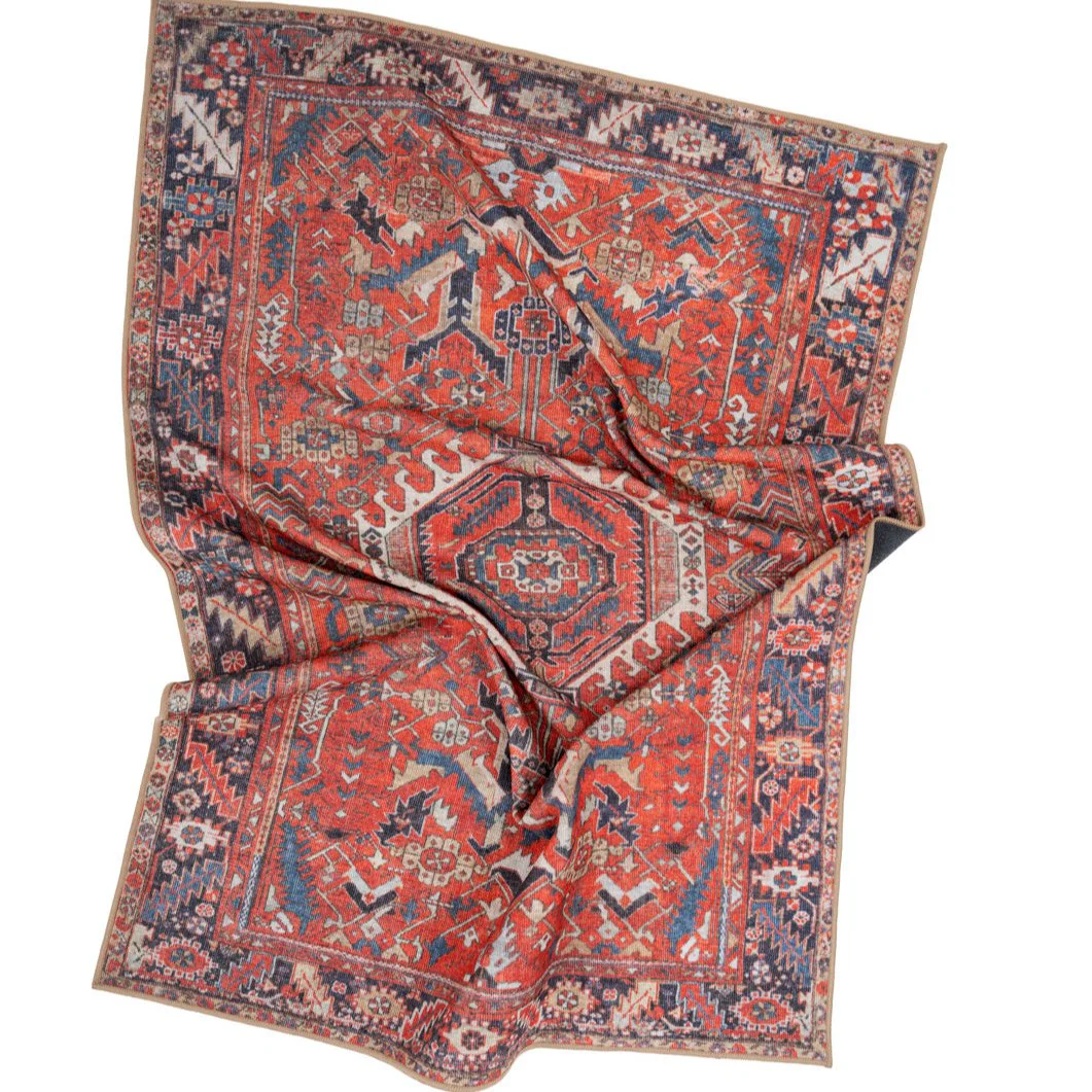 Washable Red Kazak Style Rug - Rudd - Image 12