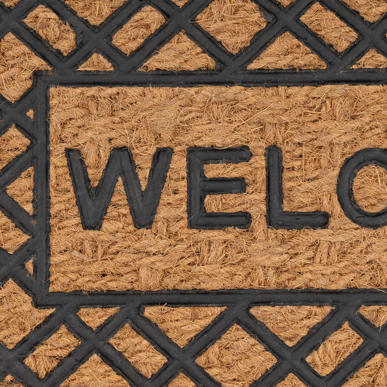 Welcome Coir Rubber Doormat - Image 5
