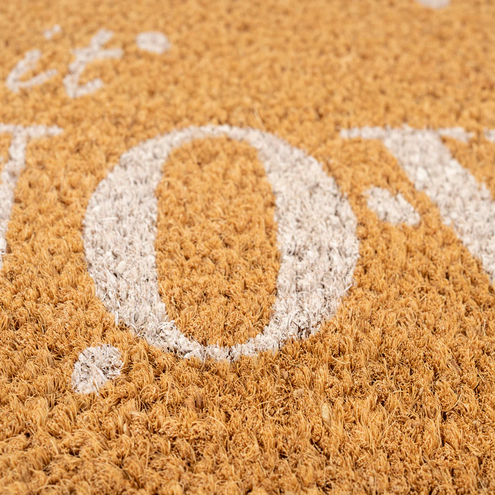 Winter Bunny Coir Doormat - Image 4